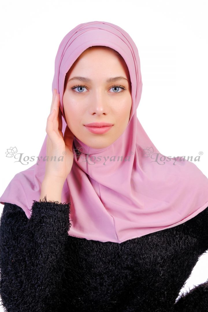 3 Drapeli Hijab Pudra